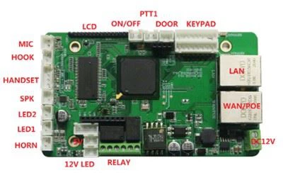 HD Voice SIP símahringrás JR-SIP-PCB